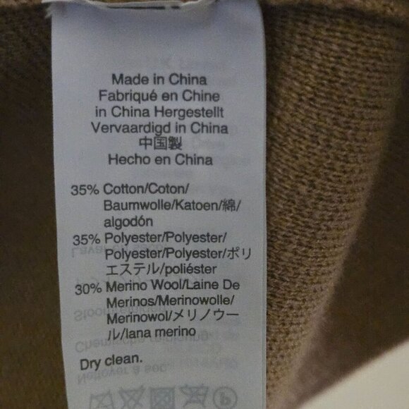 J. Crew Sophie Sweater Blazer Heather Khaki  Pockets Open Front Size XS - Picture 7 of 7